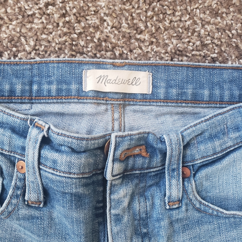 Madewell 9" high rise skinny, size 26